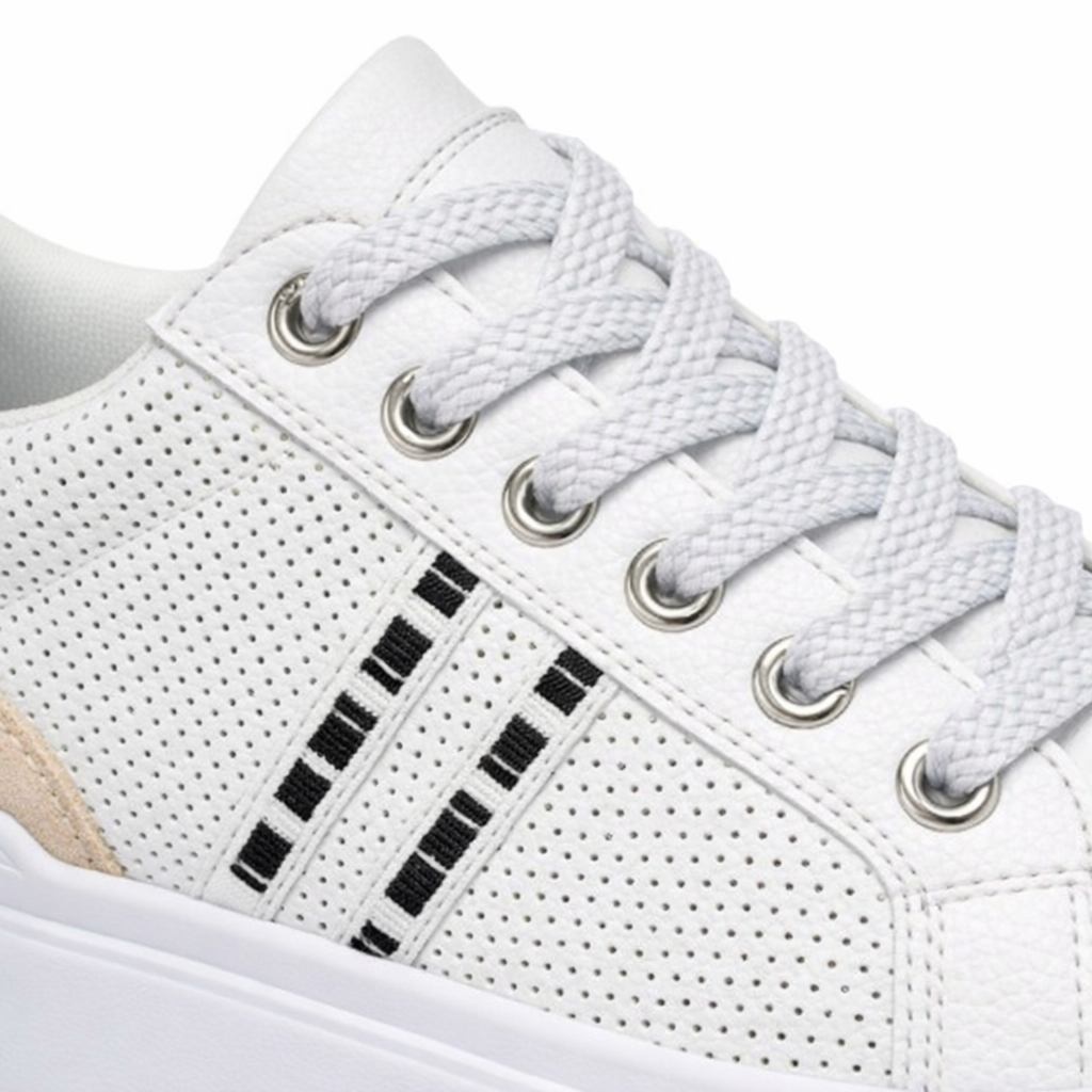 Cipriata ZENA Womens Casual Trainers White/Natural