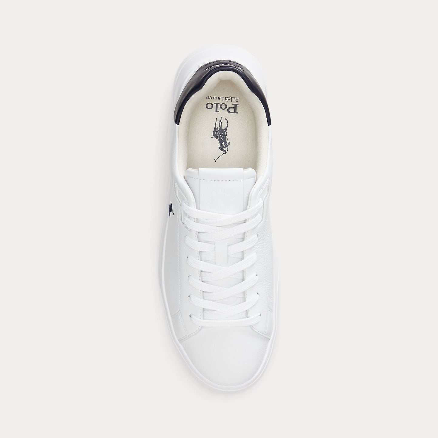 Polo Ralph Lauren RLITE COURT Mens Casual Trainers White/Navy