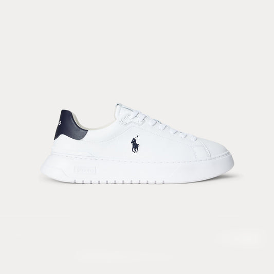 Polo Ralph Lauren RLITE COURT Mens Casual Trainers White/Navy