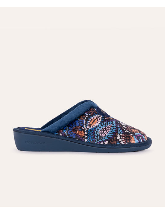 Nordikas 2155 Womens Mule Slippers Multi
