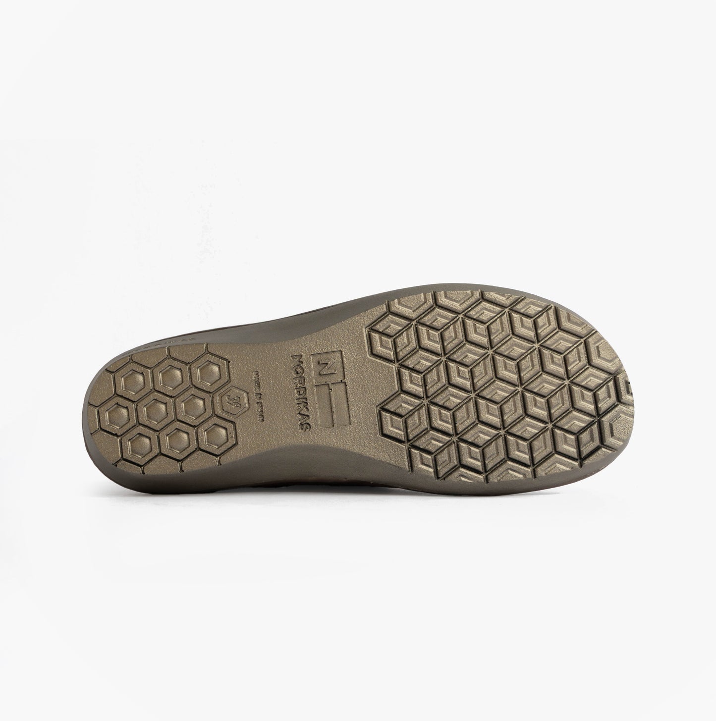 Nordikas 305 Womens Suede Full Slippers Piedra