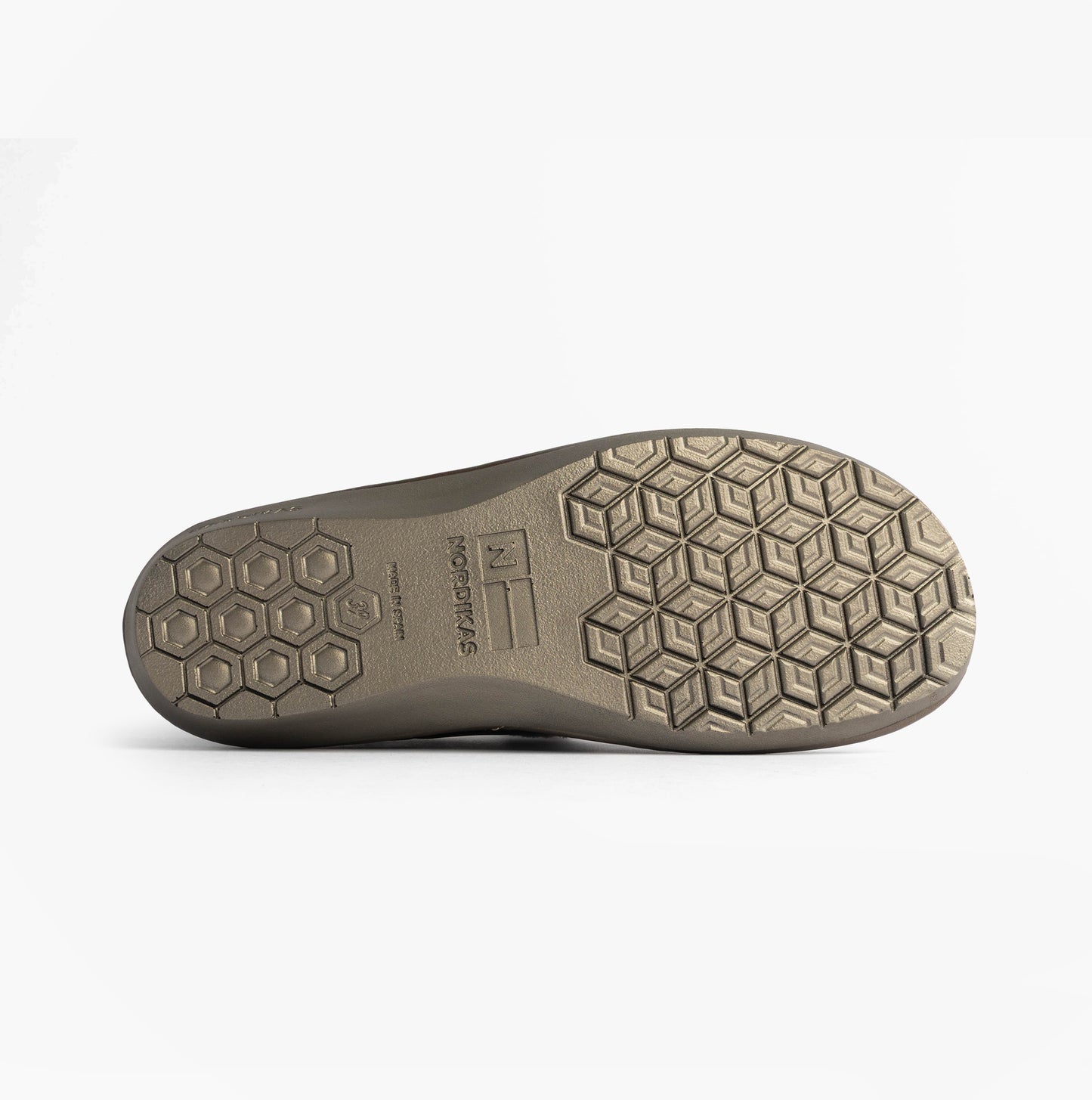 Nordikas 305 Womens Leather Full Slippers Black