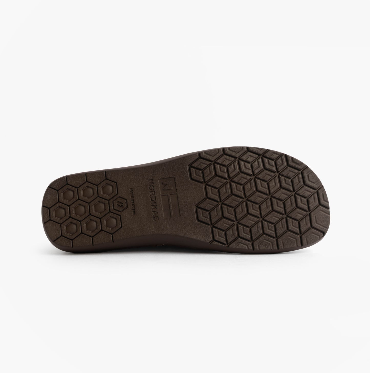 Nordikas 663 Mens Suede Full Slippers Black