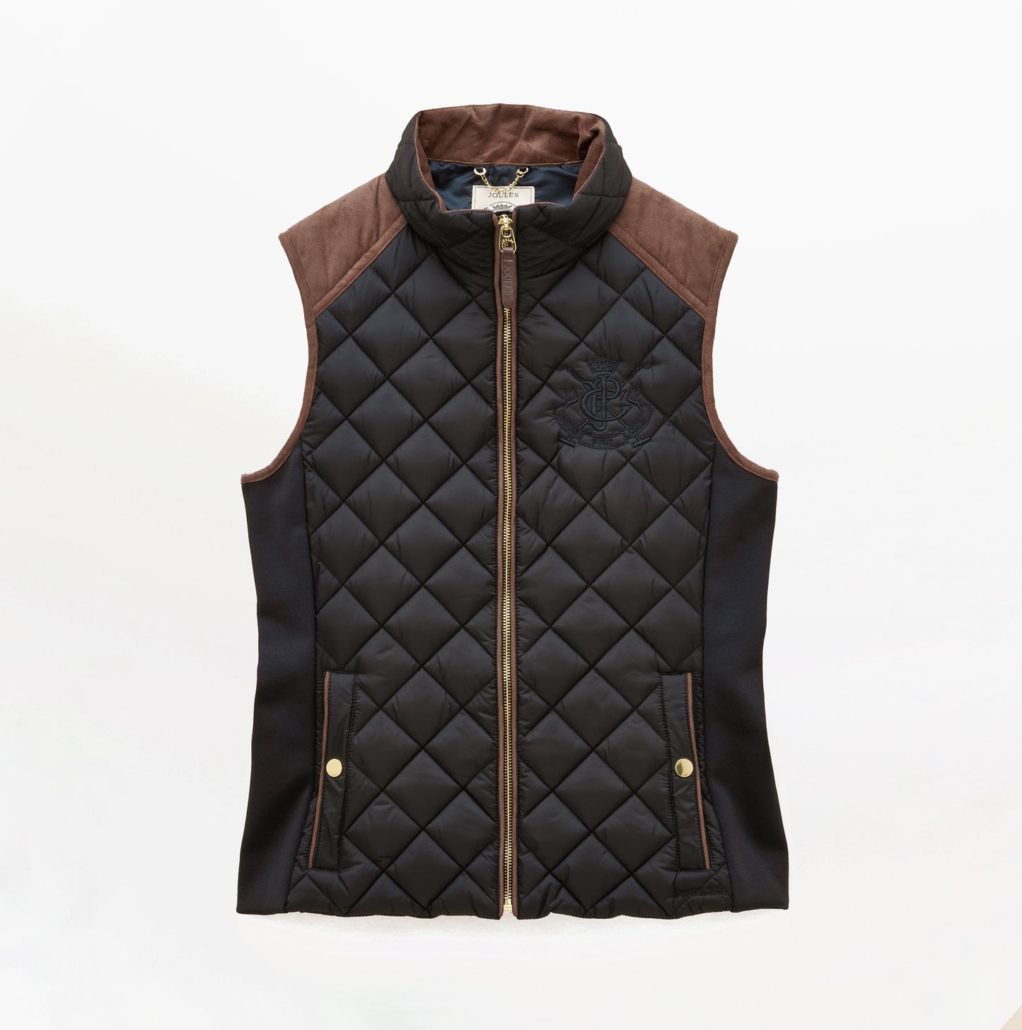 Joules BRAEMAR LUXE GILET Womens Gilets Navy