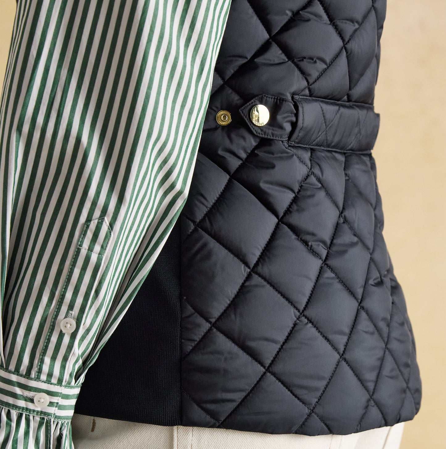 Joules BRAEMAR LUXE GILET Womens Gilets Navy
