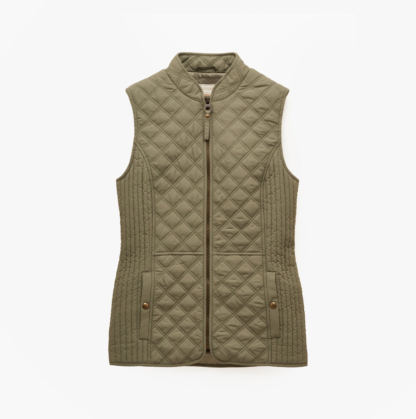 Joules MINX Womens Gilets Khaki Green
