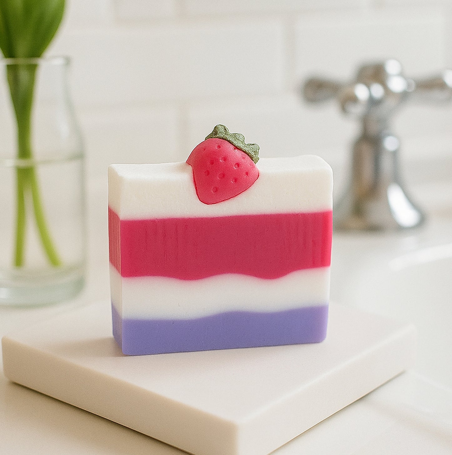 Berry Smooth Soap Slice