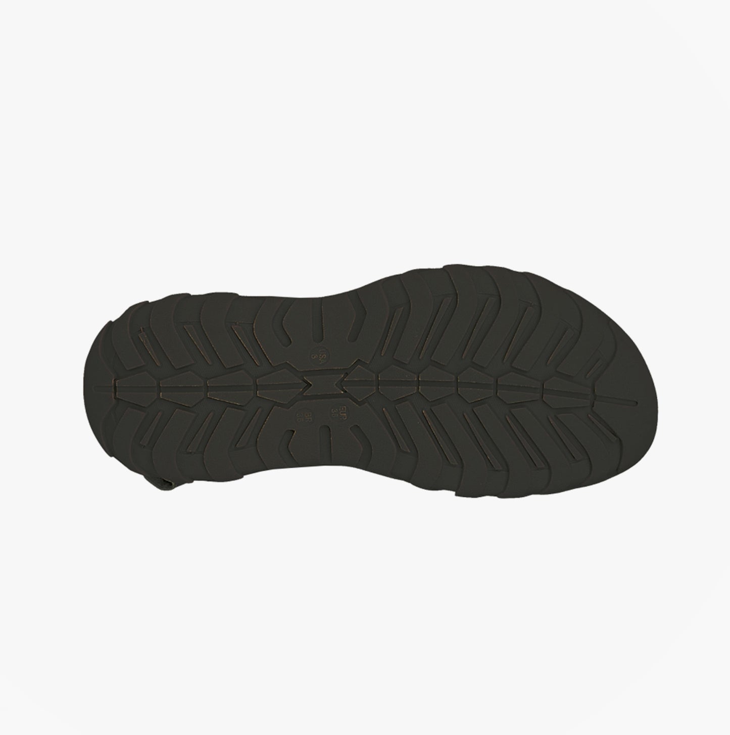 PDQ SANDY Womens Faux Nubuck Velcro Sports Sandals Black