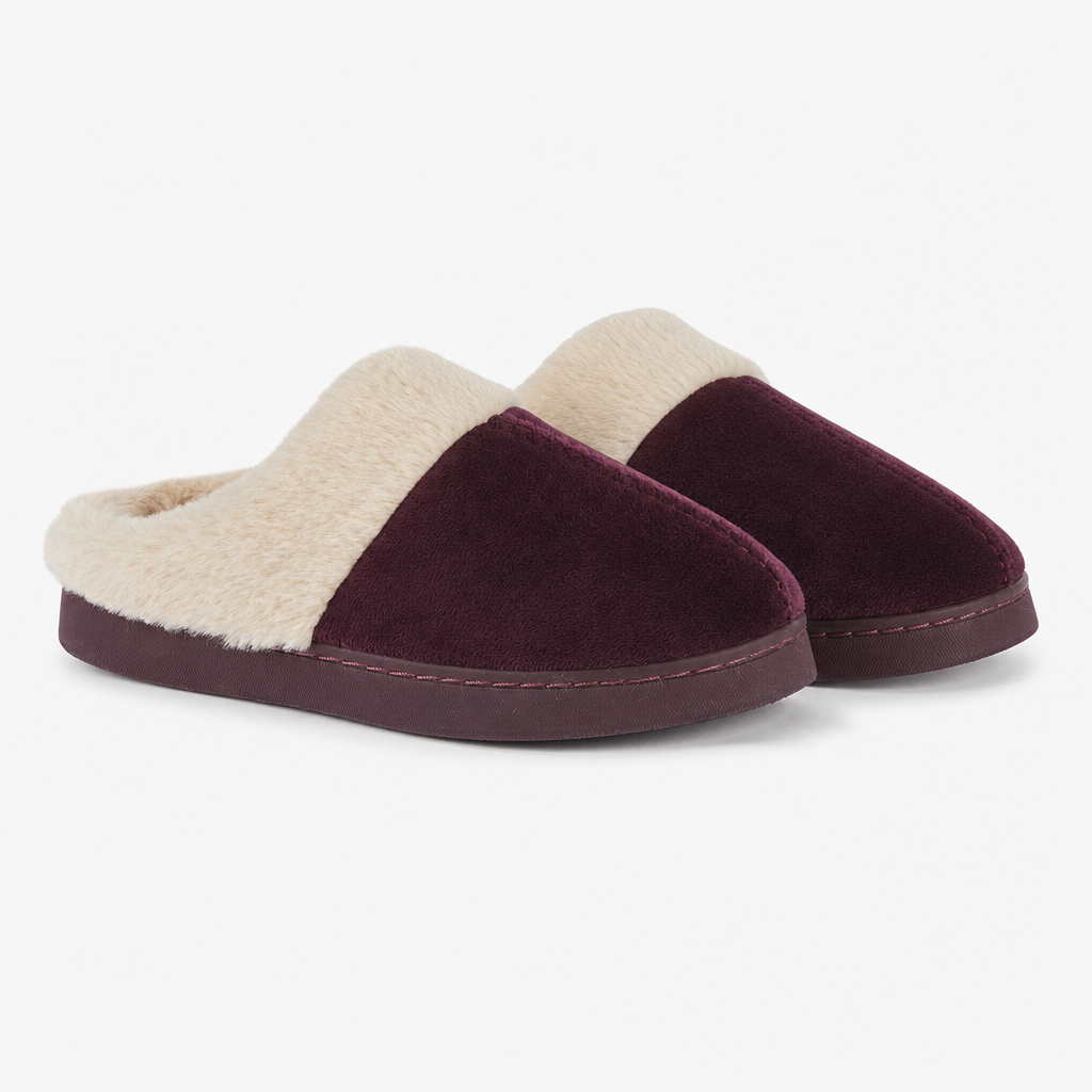 Jo & Joe ZOE Womens Mules Plum