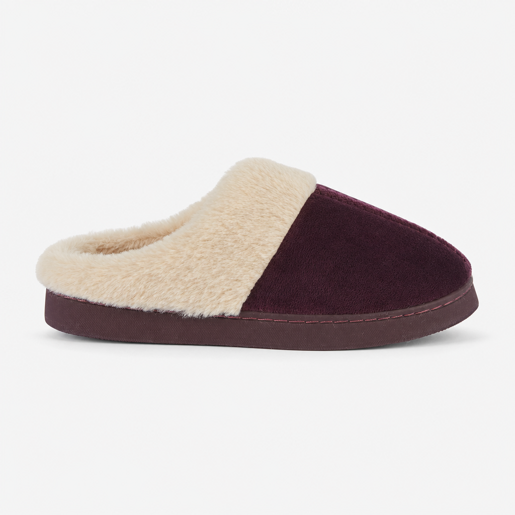 Jo & Joe ZOE Womens Mules Plum