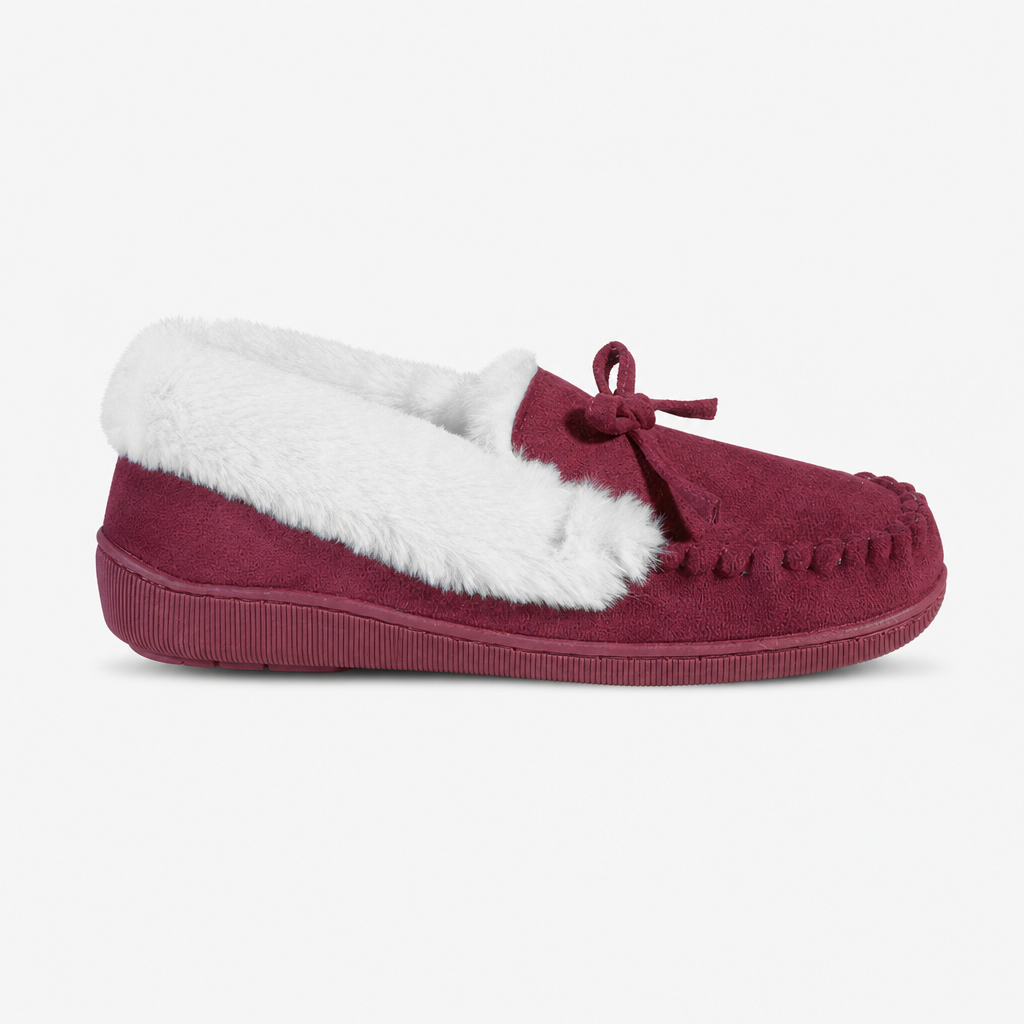Jo & Joe KINLOCH Womens Moccasins Plum