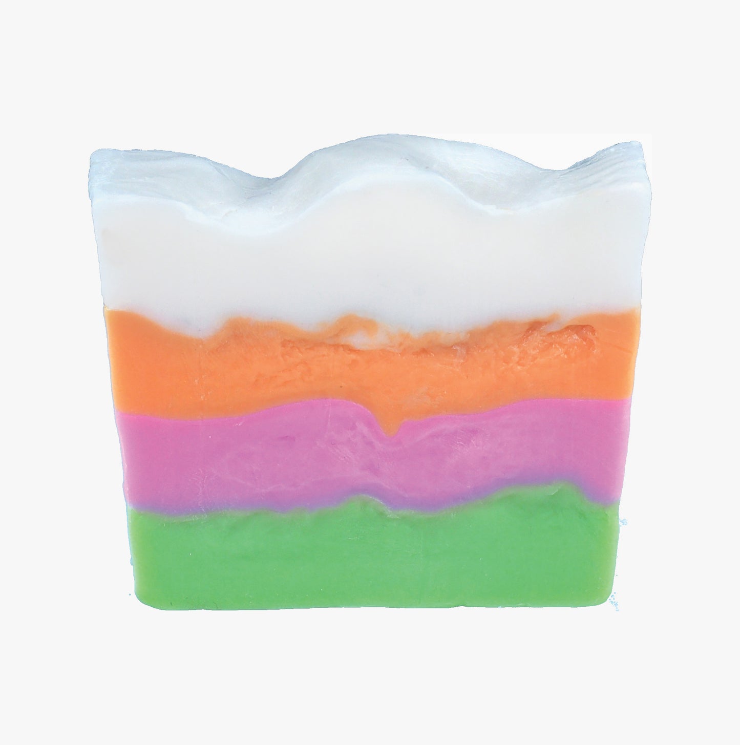 Peach & Golden Raspberry Martini Soap Slice