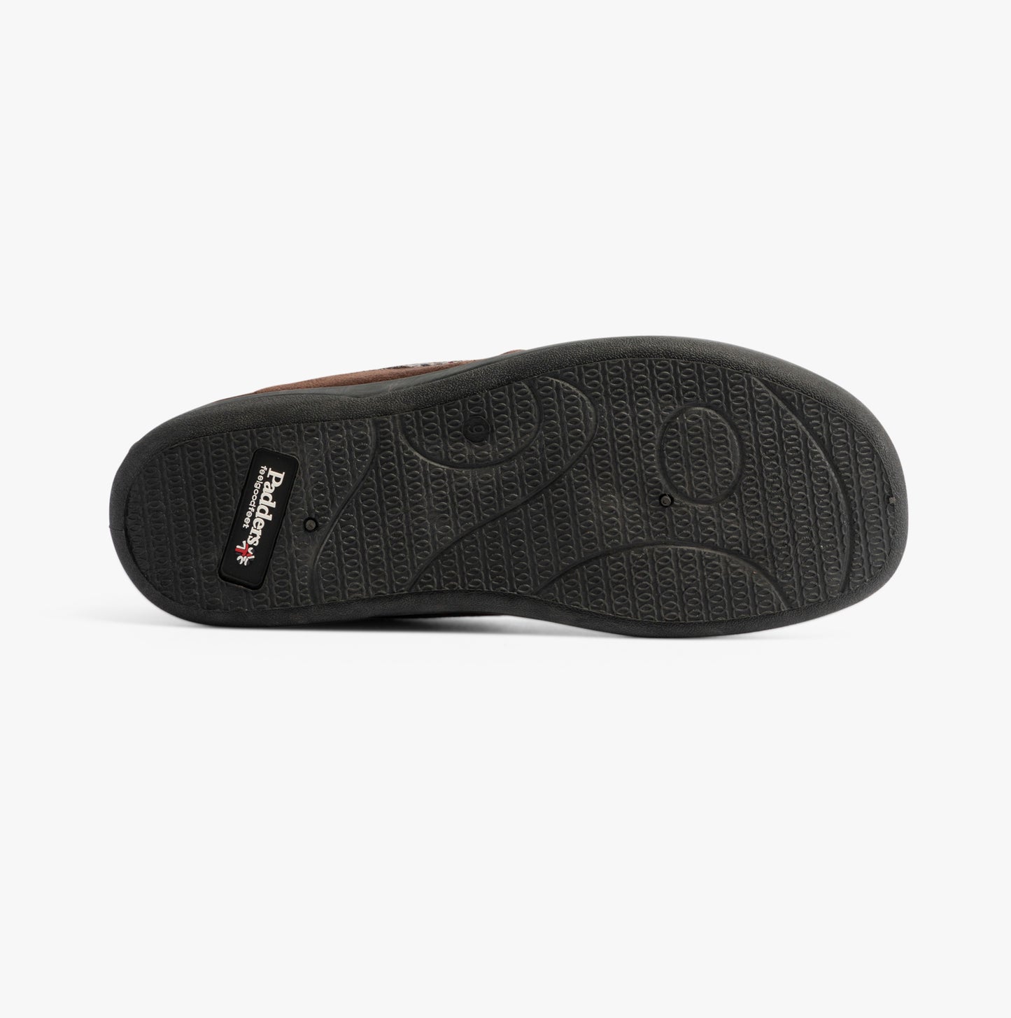 Padders STAN Mens (G Fit) Slippers Brown
