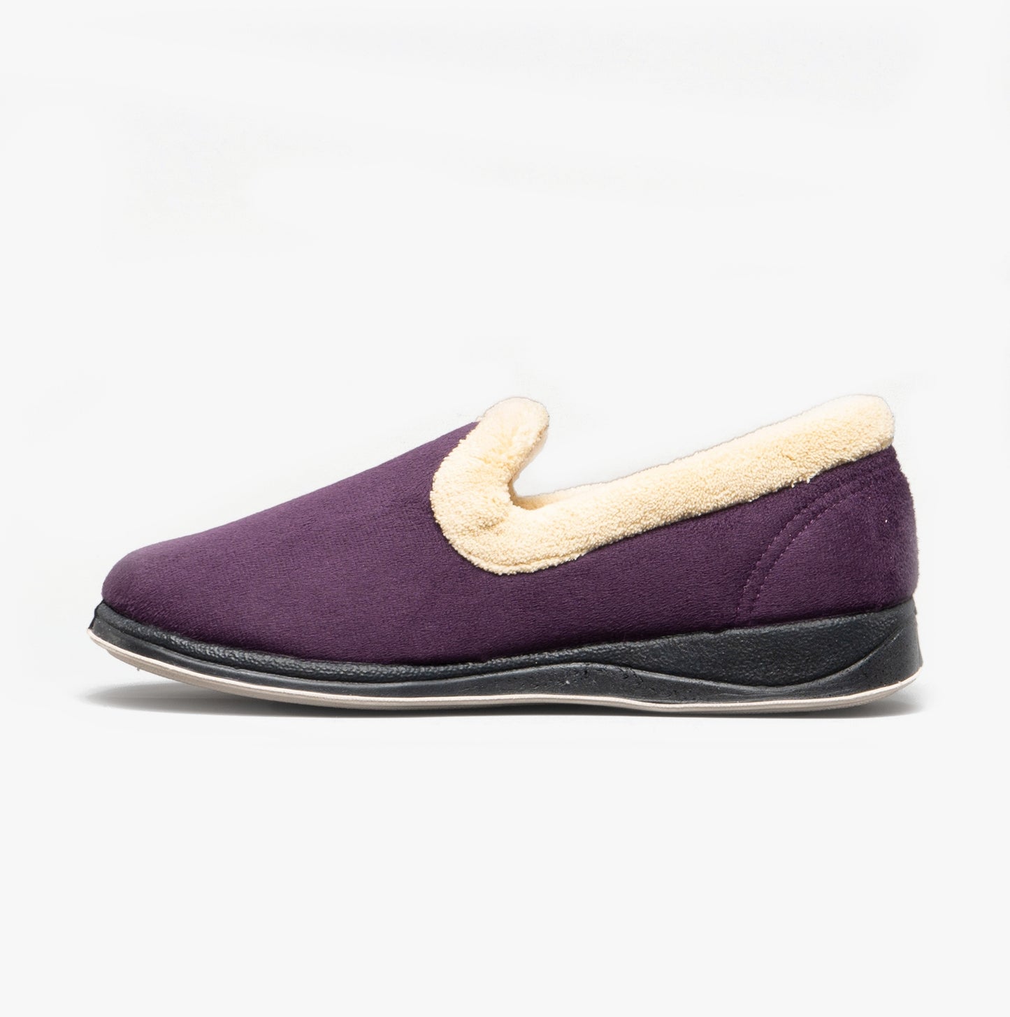 Padders REPOSE Womens (2E Fit) Full Slippers Lilac