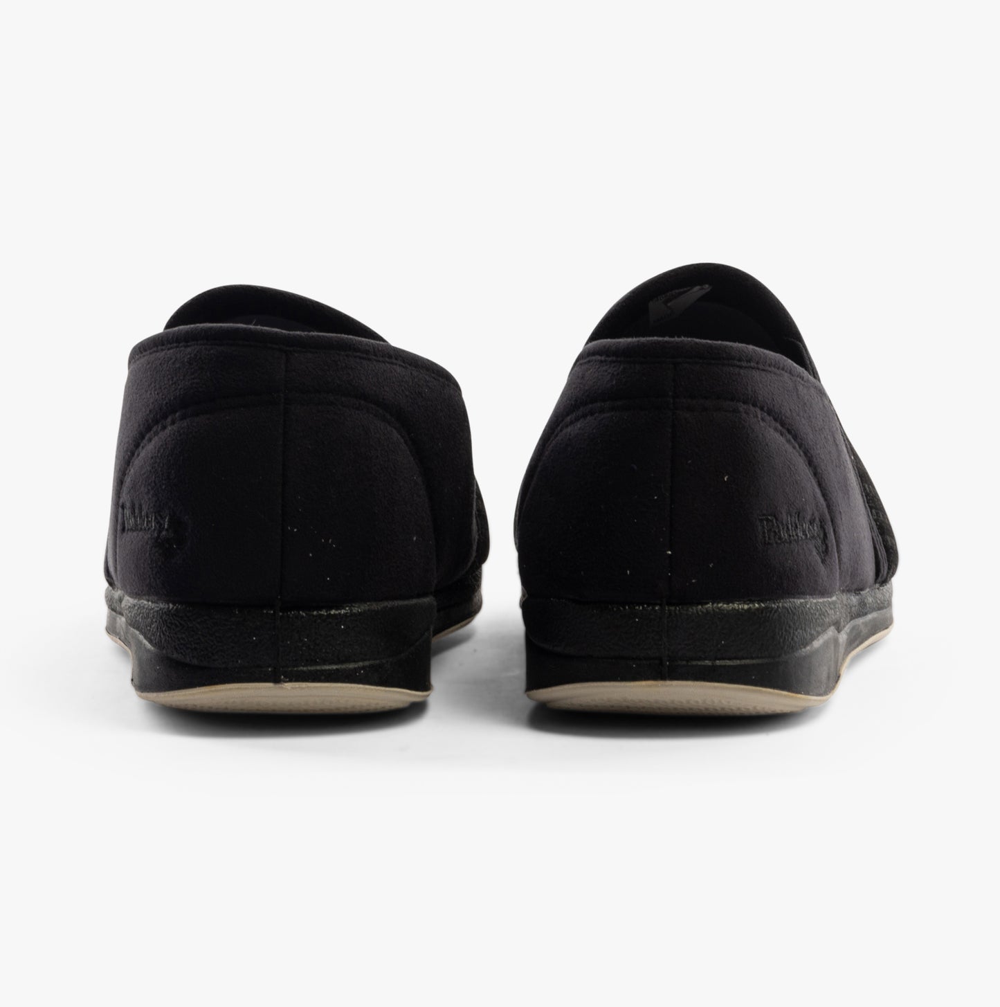 Padders ALBERT Mens (G Fit) Full Slippers Black Check