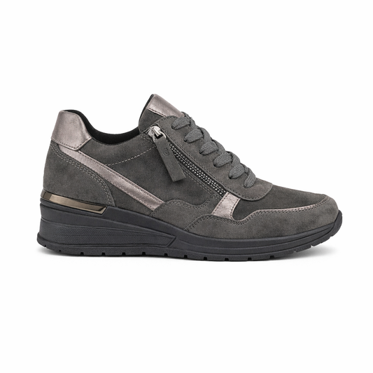 Cipriata ADA Womens Casual Trainers Grey/Pewter