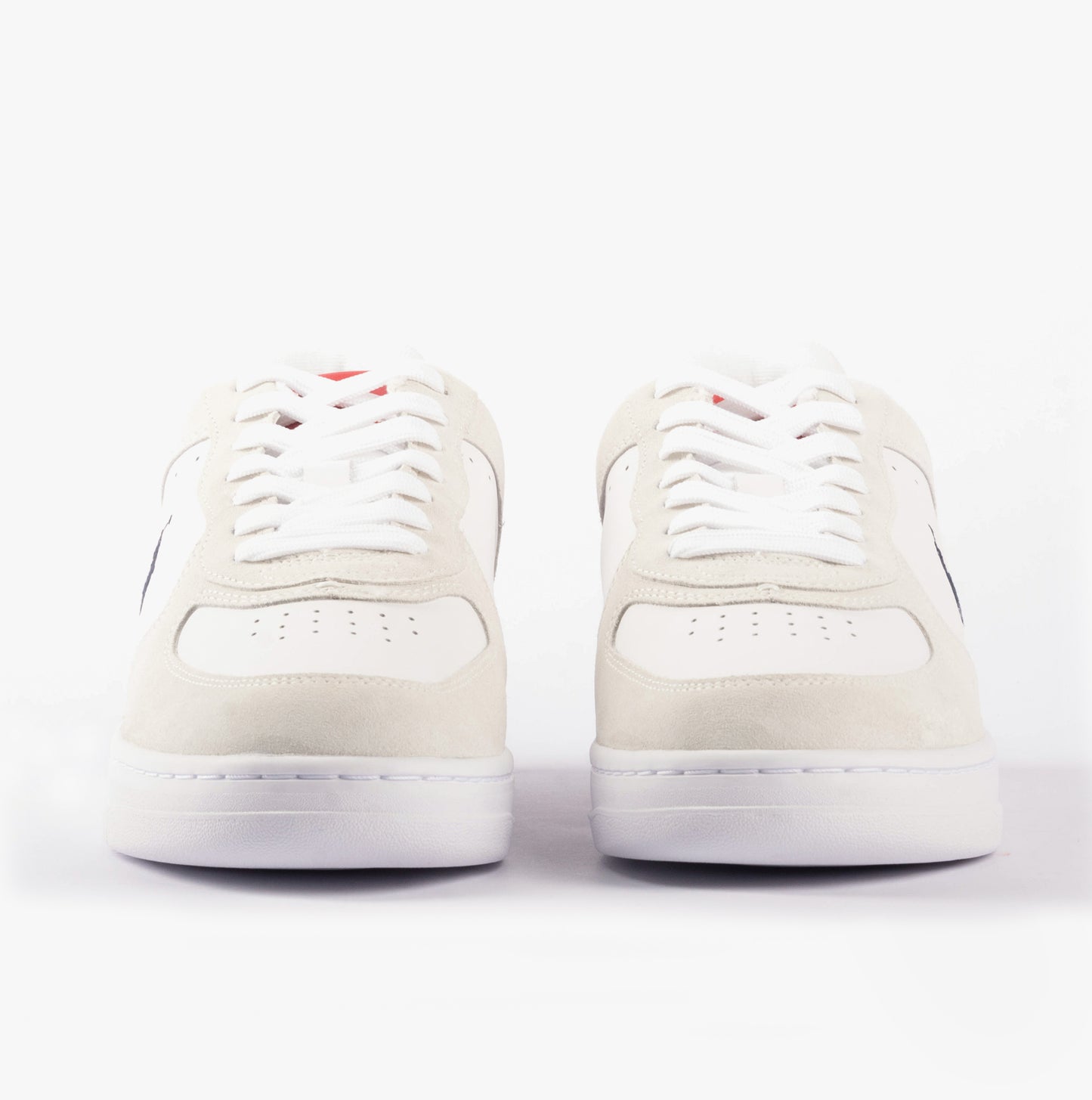 Polo Ralph Lauren MASTERS Mens Trainers White/Navy/Red