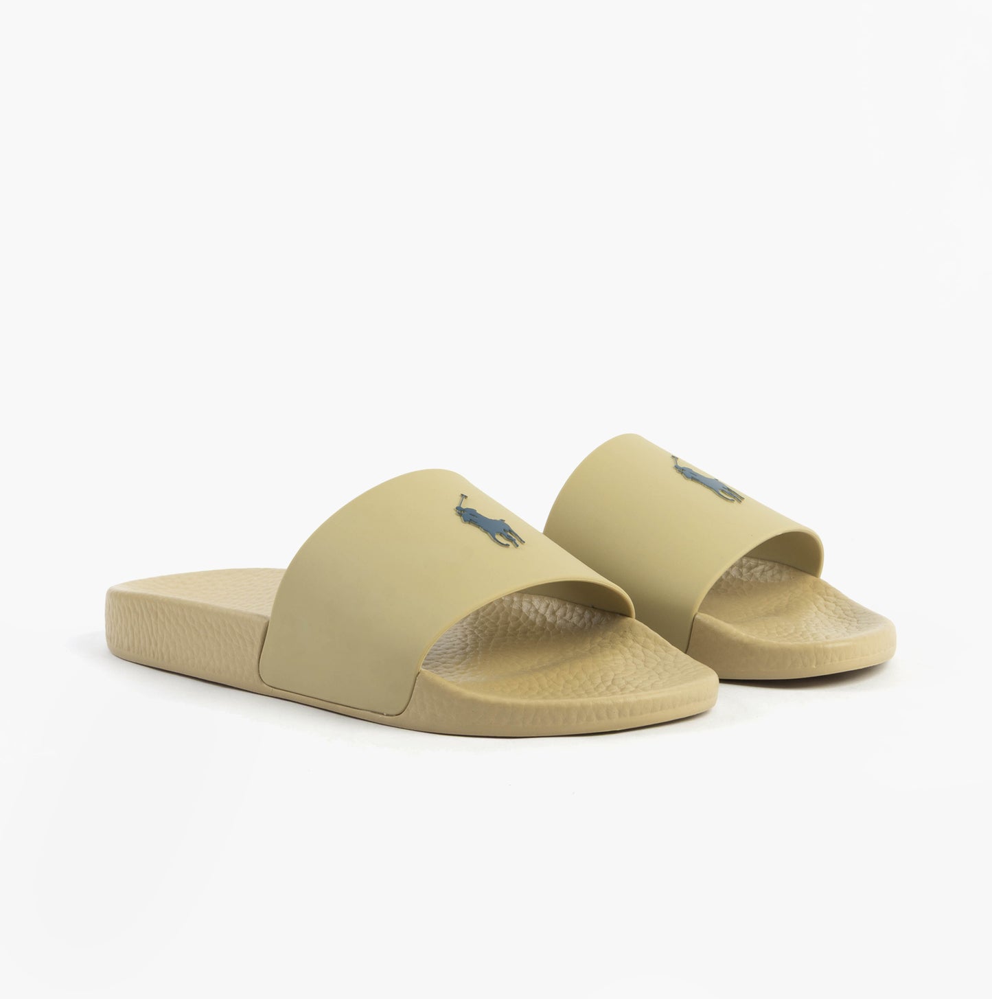 Polo Ralph Lauren POLO SLIDE Mens Sliders Coastal Beige