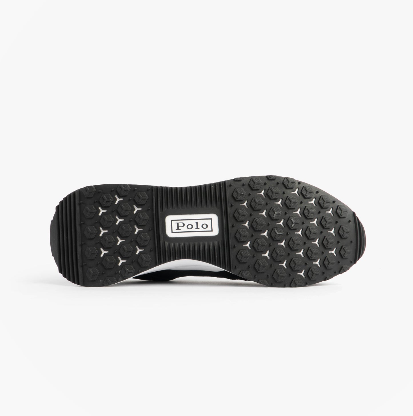 Polo Ralph Lauren Train 89 V2 Mens Suede Panelled Trainer Black/White