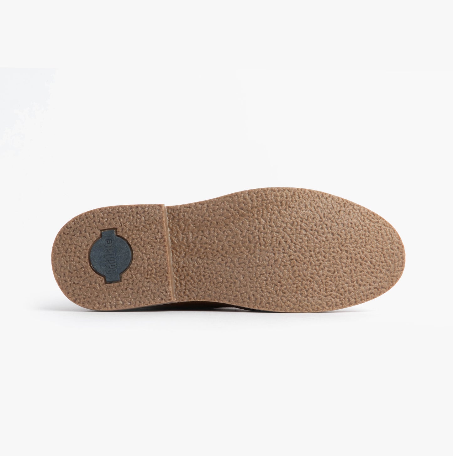 Popps JONAS Mens Suede Desert Shoes Cognac