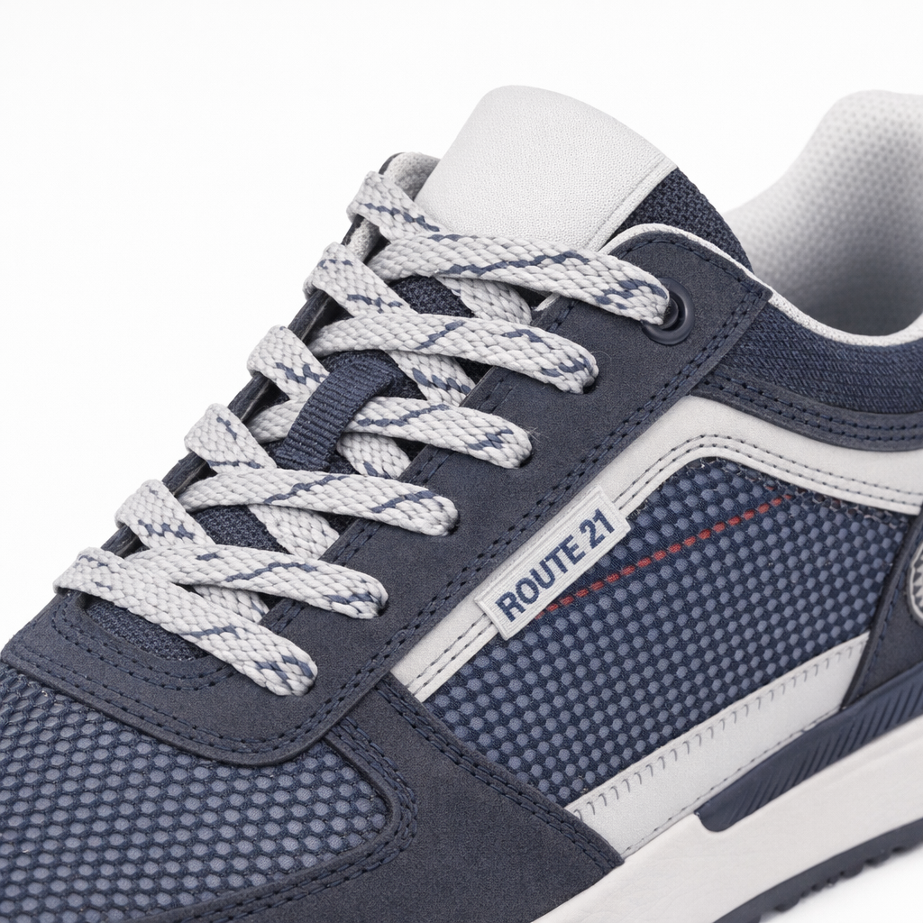 R21 Original M568 Mens Casual Trainers Navy