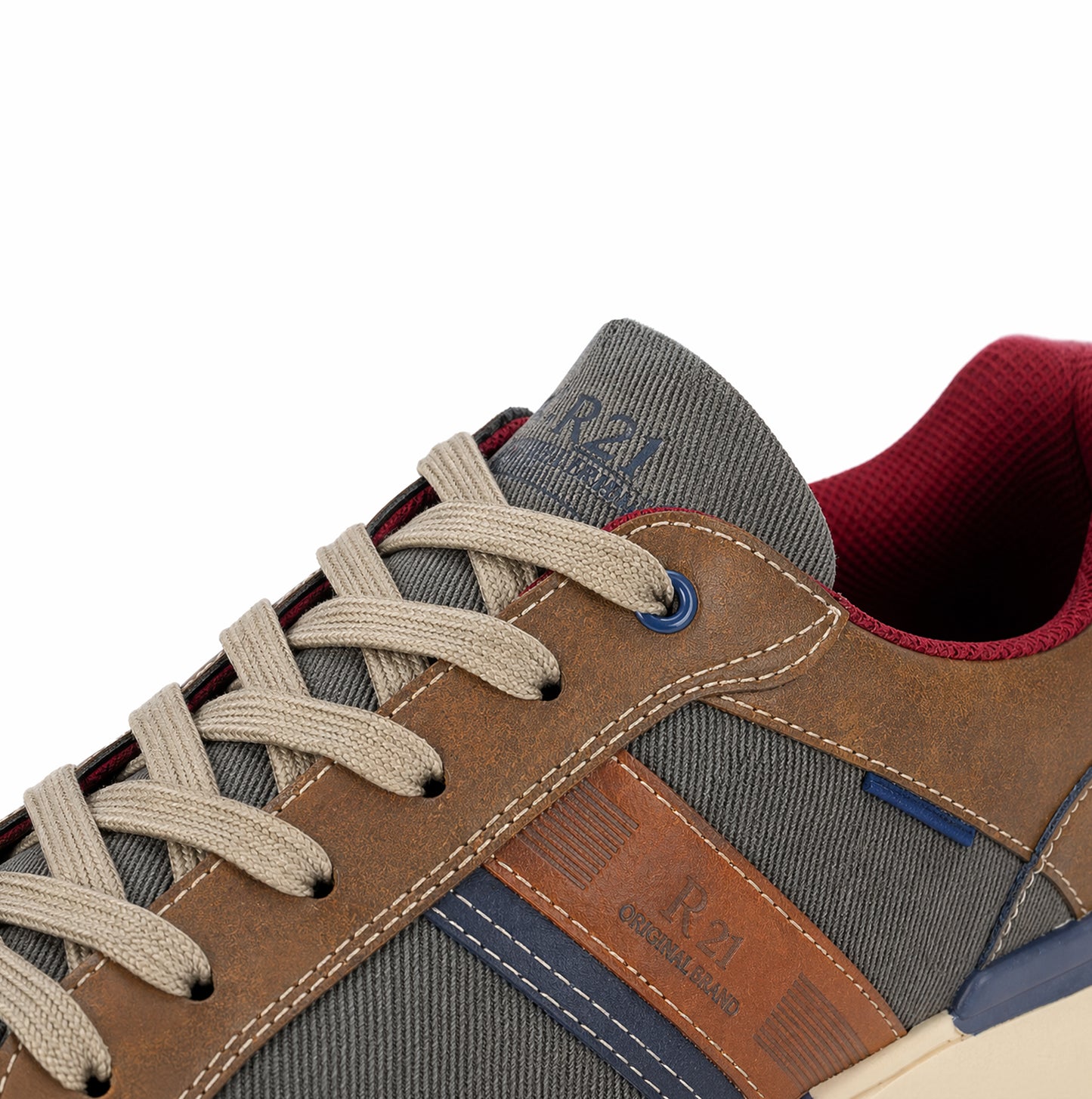 R21 Original M613 Mens Casual Shoes Brown