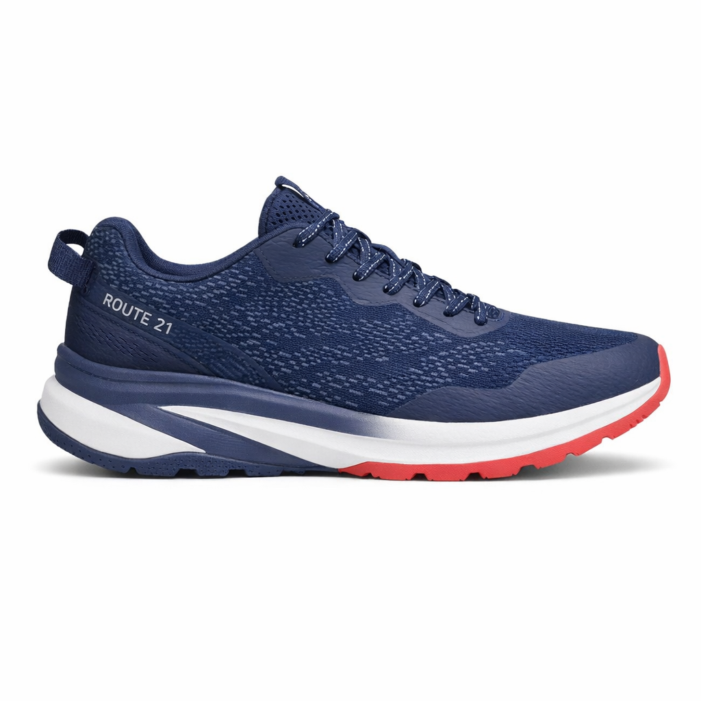 R21 Original M842 Mens Casual Trainers Navy Blue
