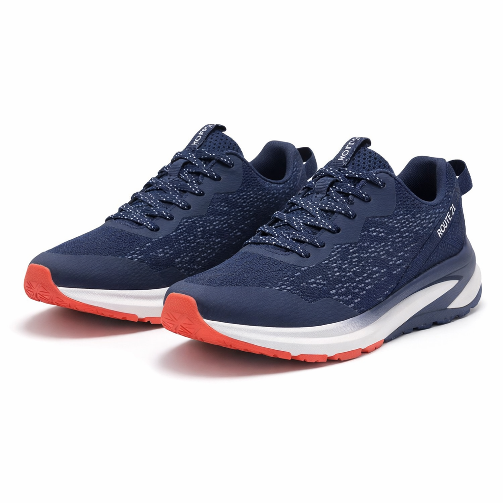 R21 Original M842 Mens Casual Trainers Navy Blue