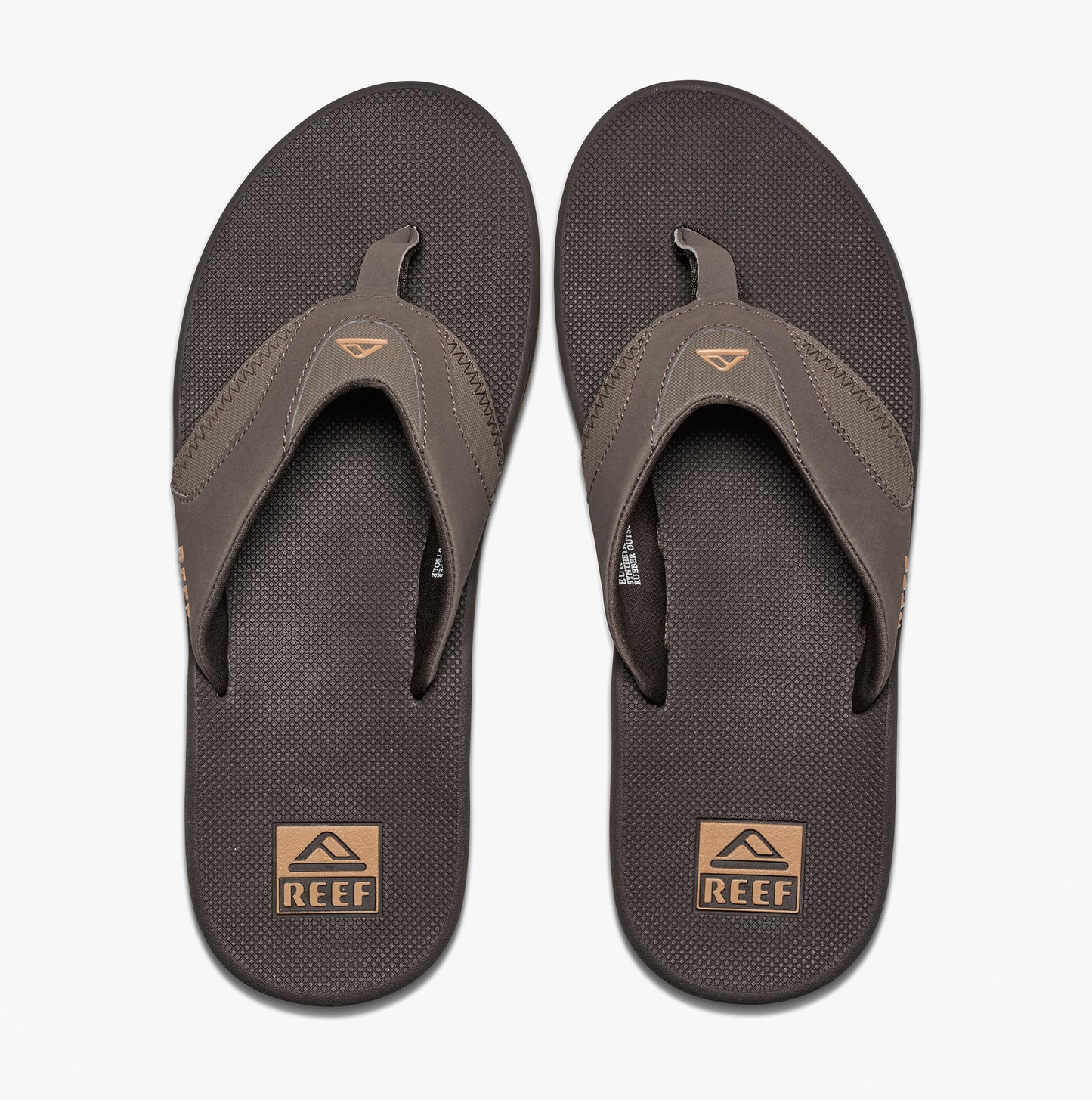 Reef FANNING Mens Comfort Sandals Brown/Gum