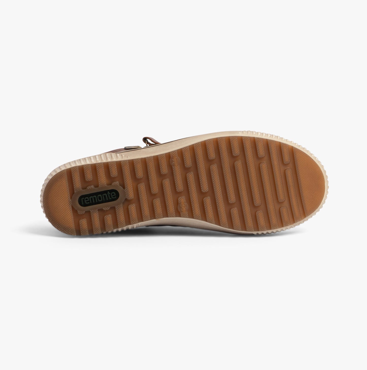 D0700-22 Womens Side Zip Casual Shoes Brown