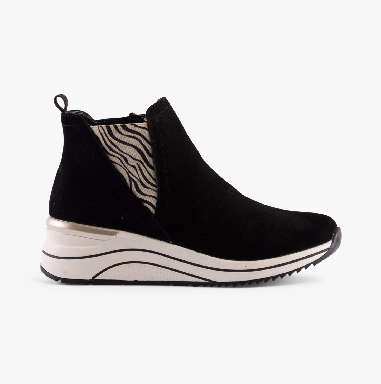 D0T75-03 Womens Boots Black