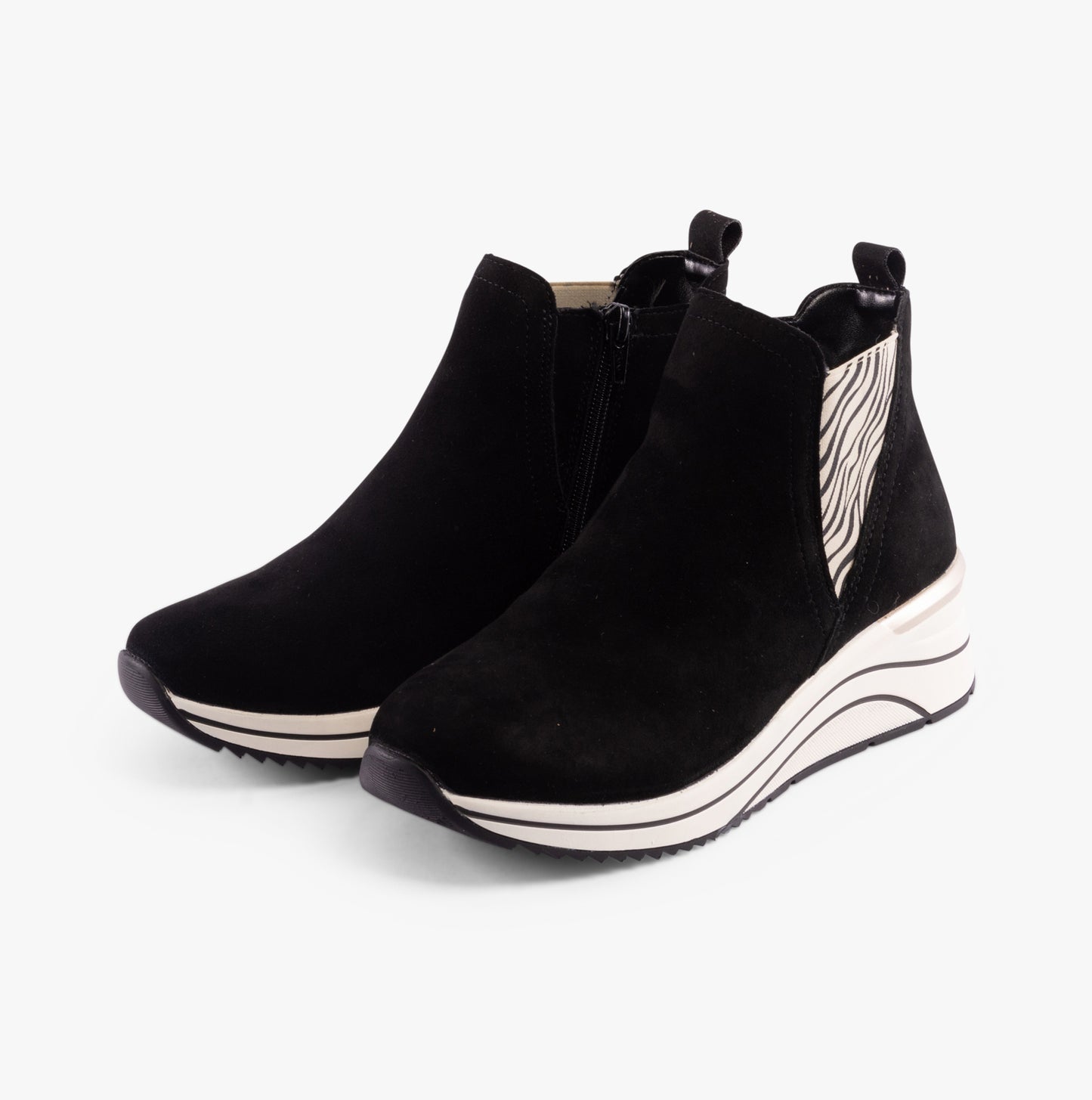 D0T75-03 Womens Boots Black