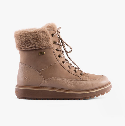 D0U78-20 Womens Boots Brown