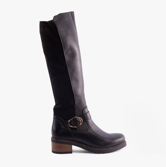 D1A73-01 Womens Boots Black