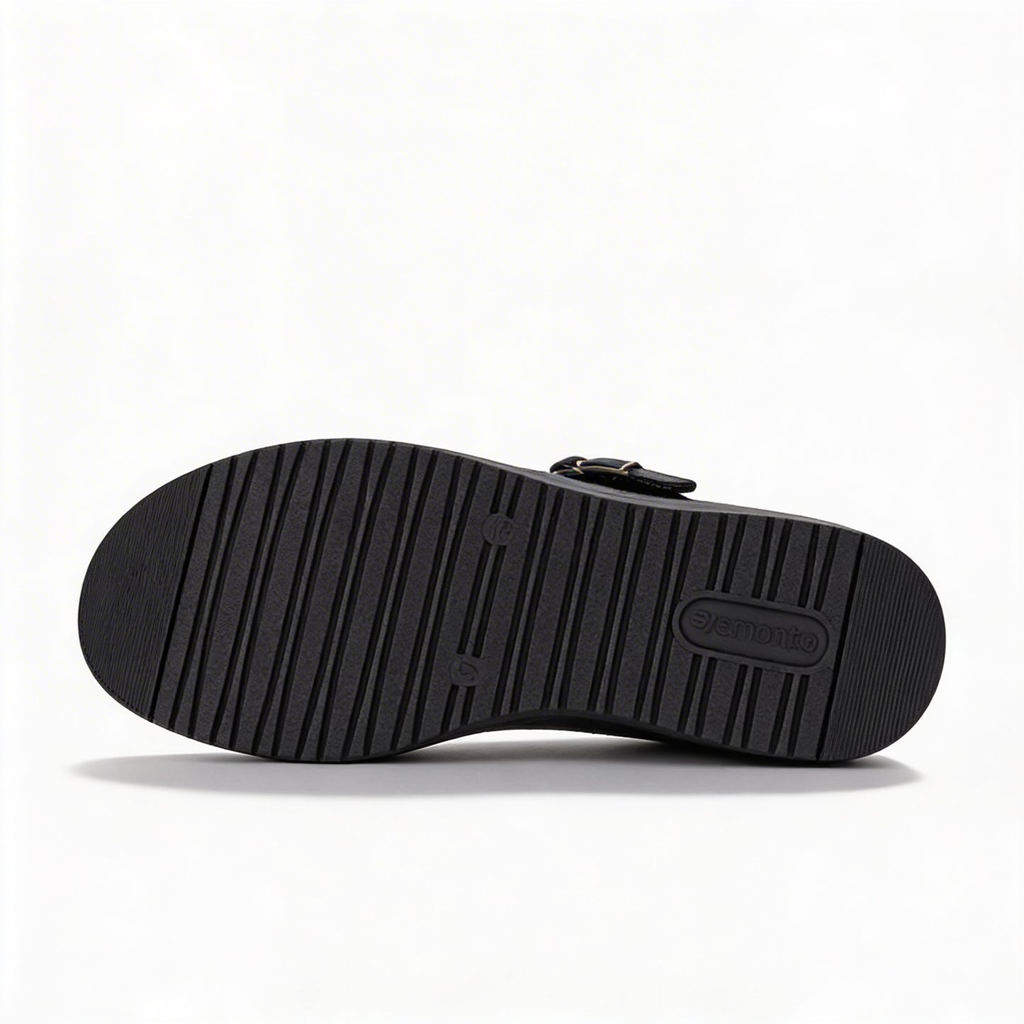 Remonte D1J61 Womens Cross Strap Sandals Black/Brown
