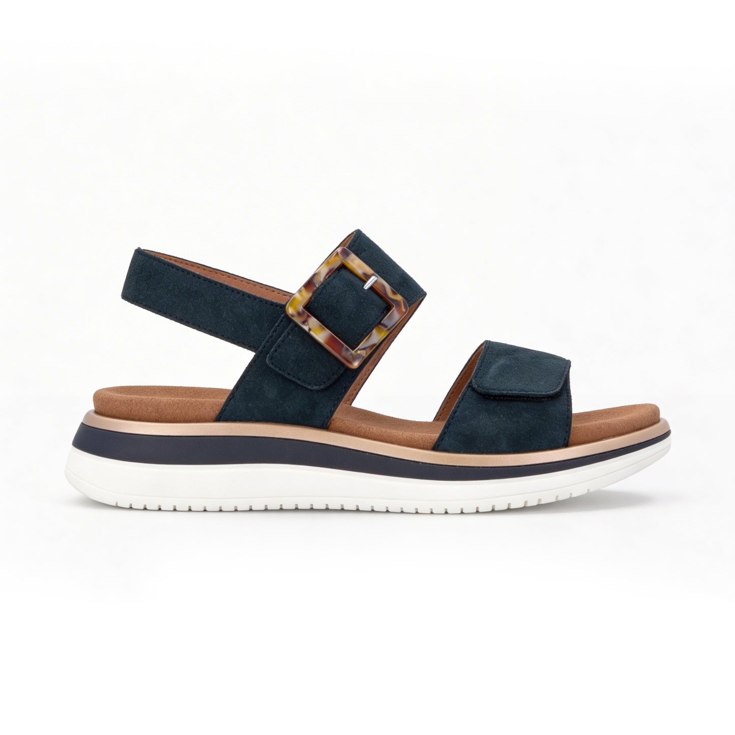Remonte D1J62 Womens Ankle Strap Sandals Blue