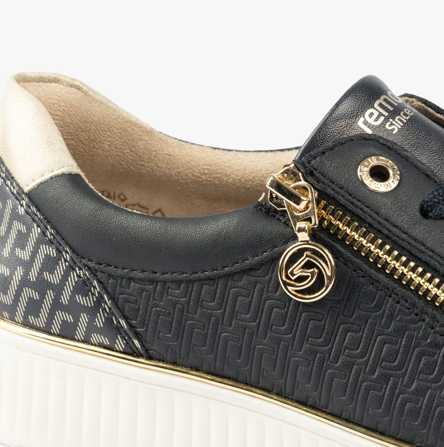 Remonte D2E00-14 Womens Shoes Blue Combination