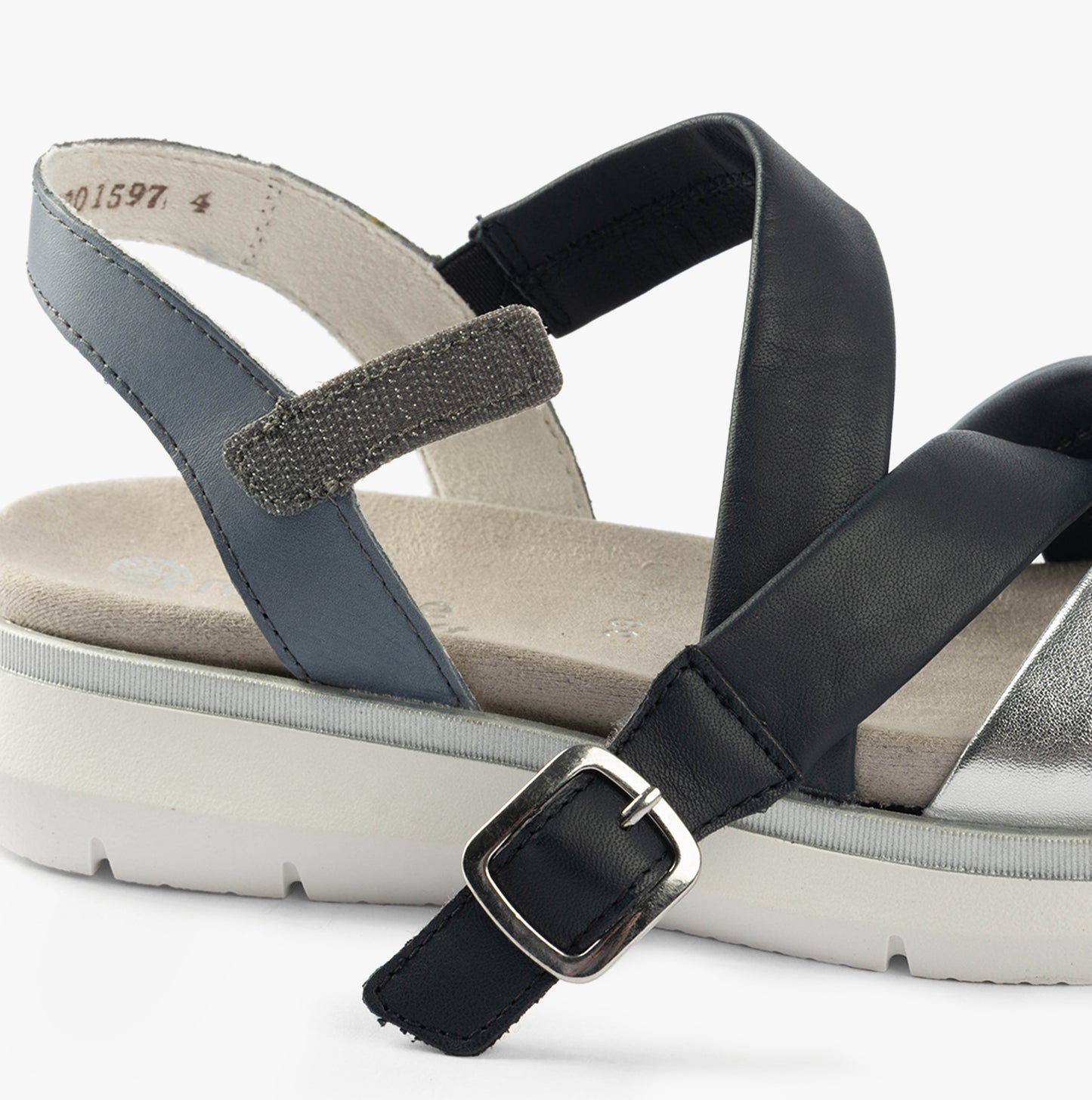 D2K53-14 Womens Sandals Blue Combination