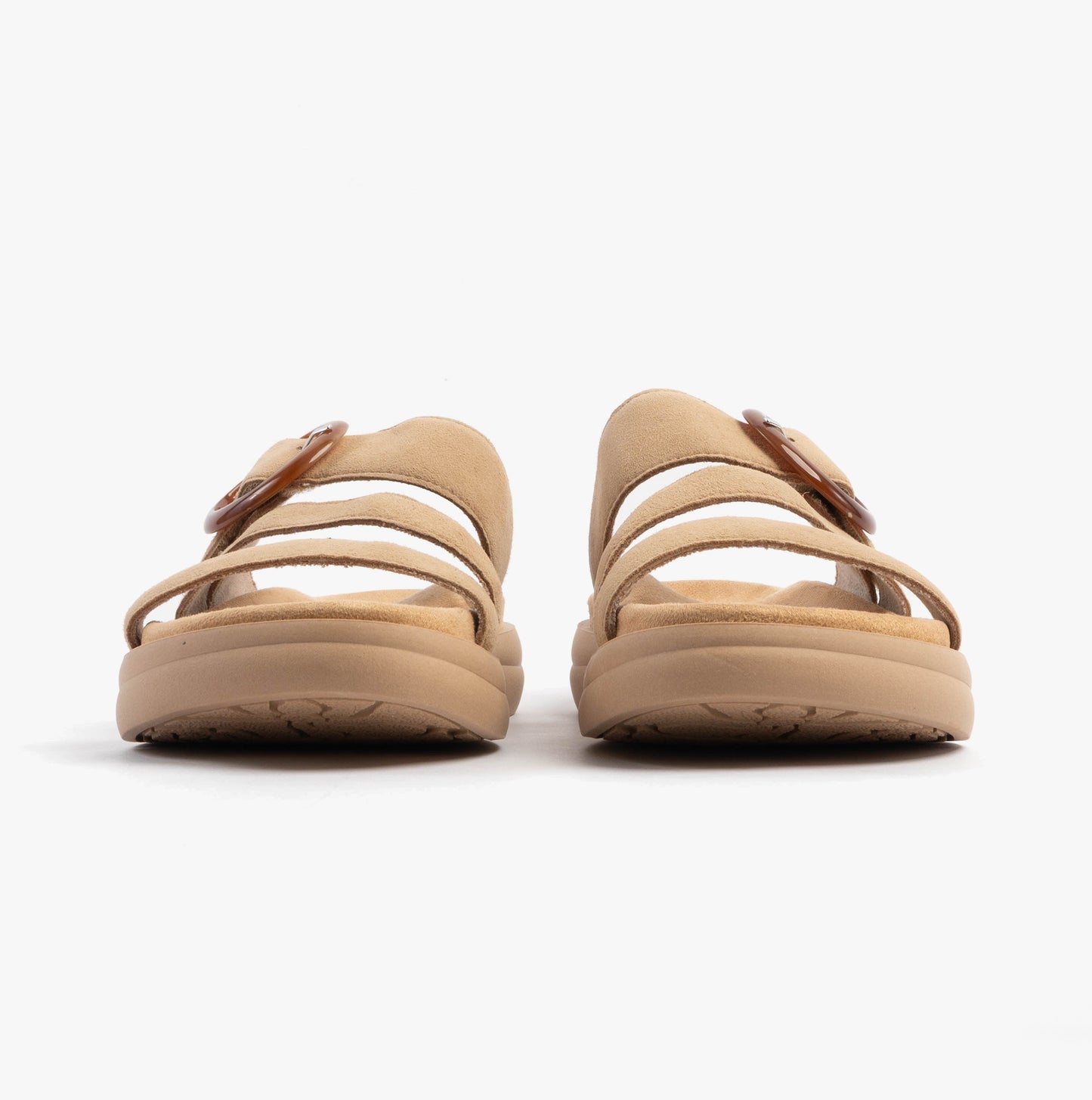 D2N53-62 Womens Sandals Beige