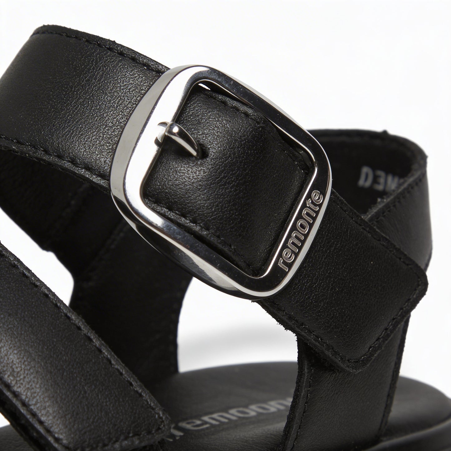 Remonte D3N50 Womens Ankle Strap Sandals Black