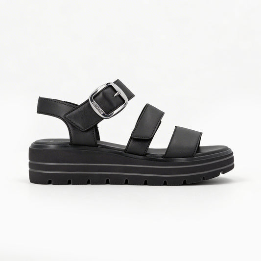 Remonte D3N50 Womens Ankle Strap Sandals Black