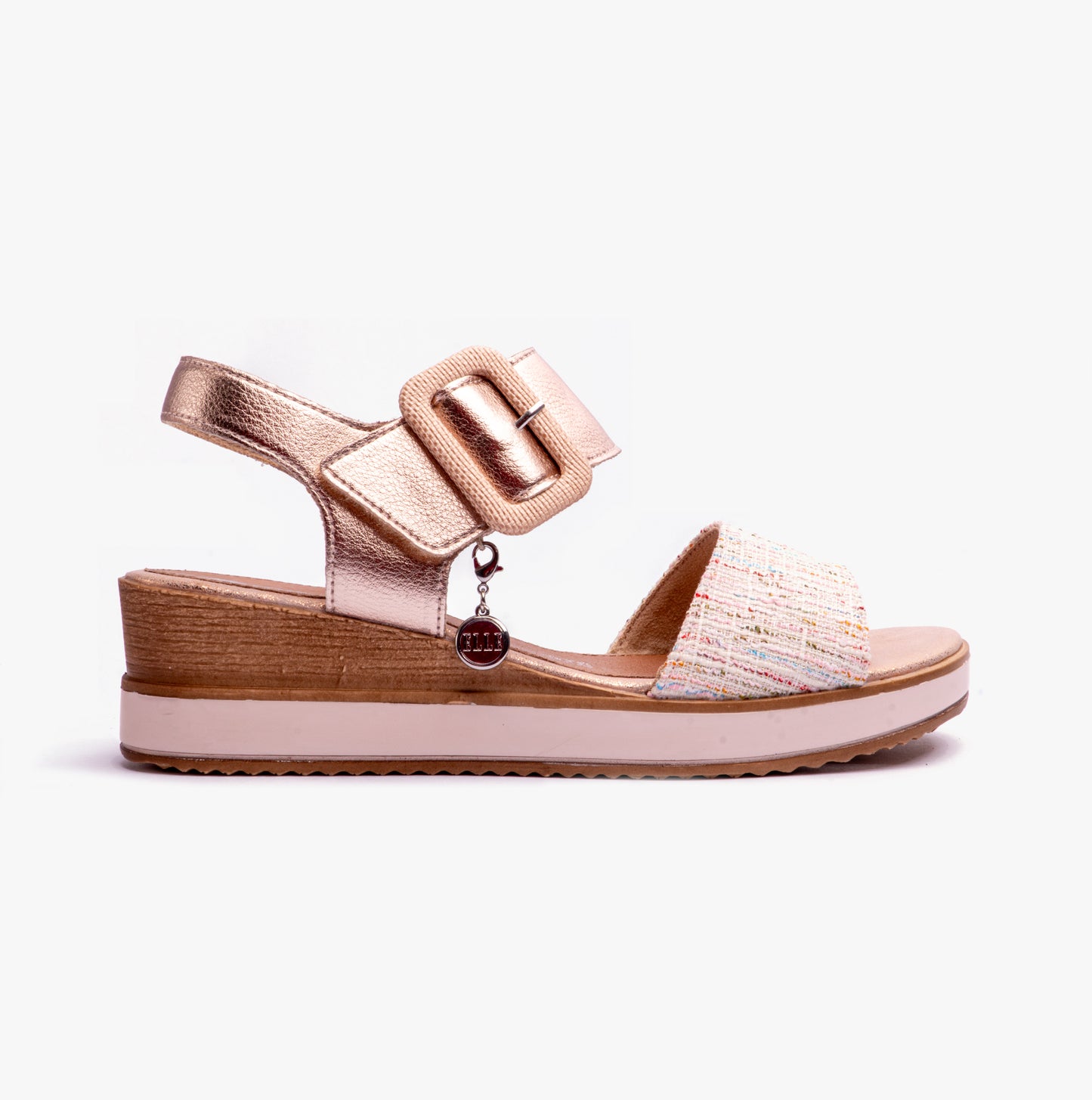 JERILYN Womens Sandals Rose Gold