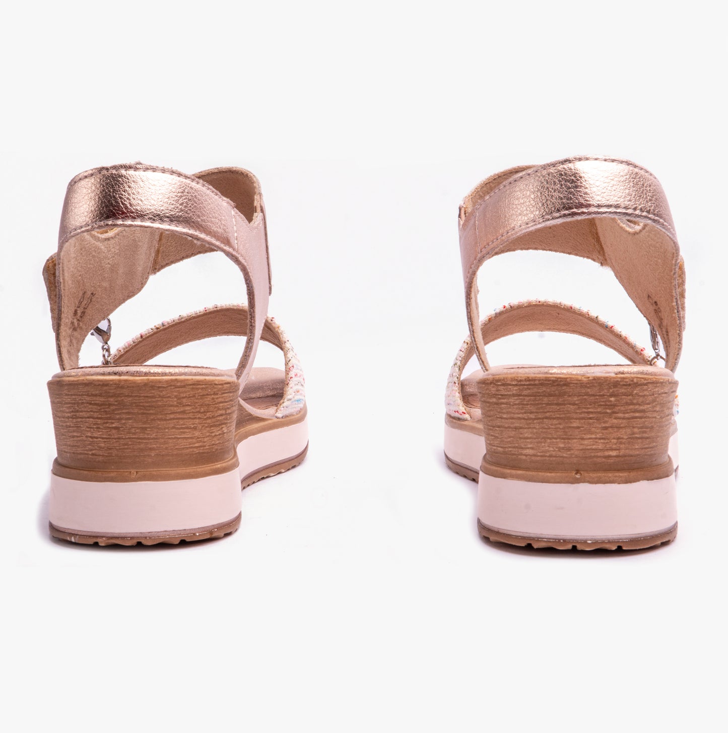 JERILYN Womens Sandals Rose Gold