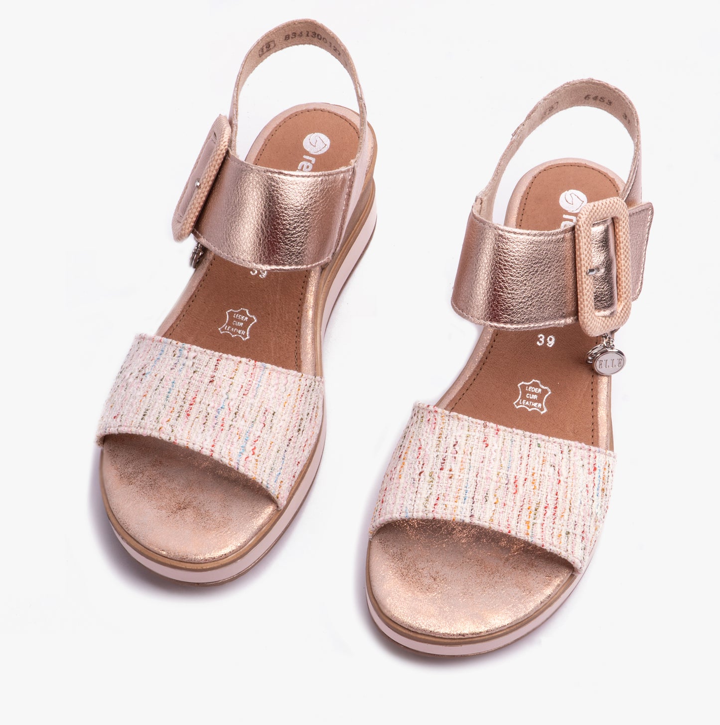 JERILYN Womens Sandals Rose Gold