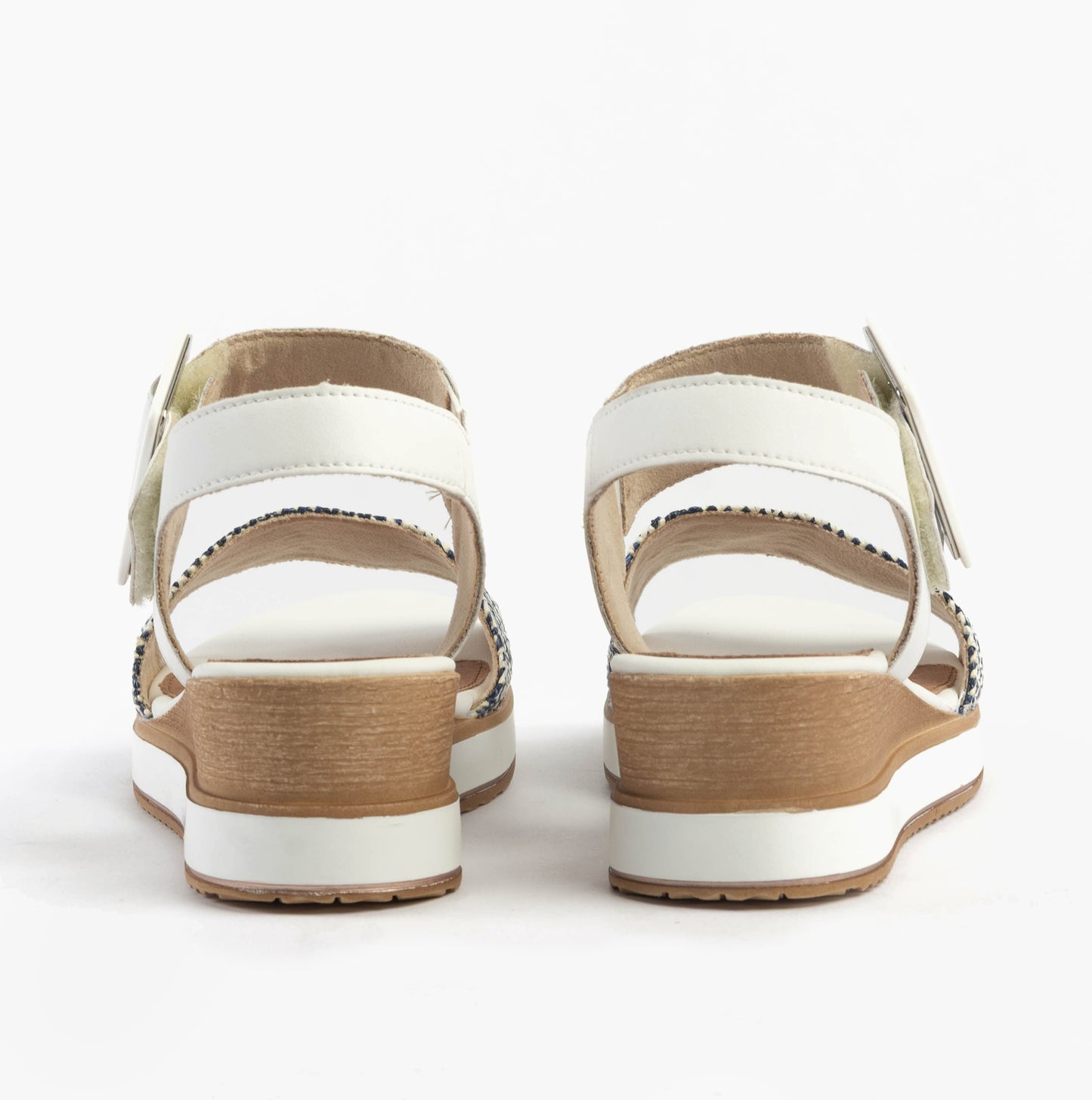 D6453-80 Womens Sandals White Combination