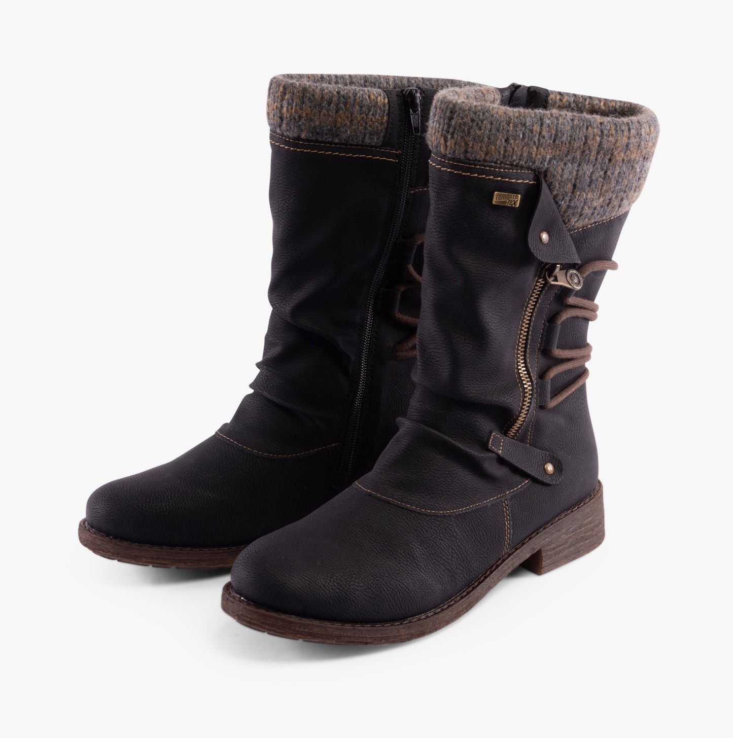 D8070-01 Womens Boots Black