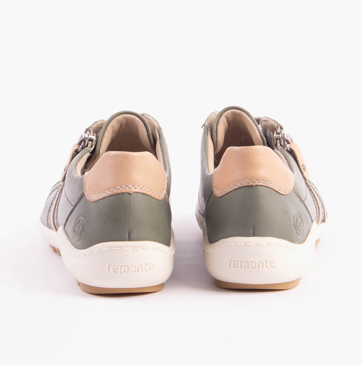 R1432-52 Womens Shoes Green Combination