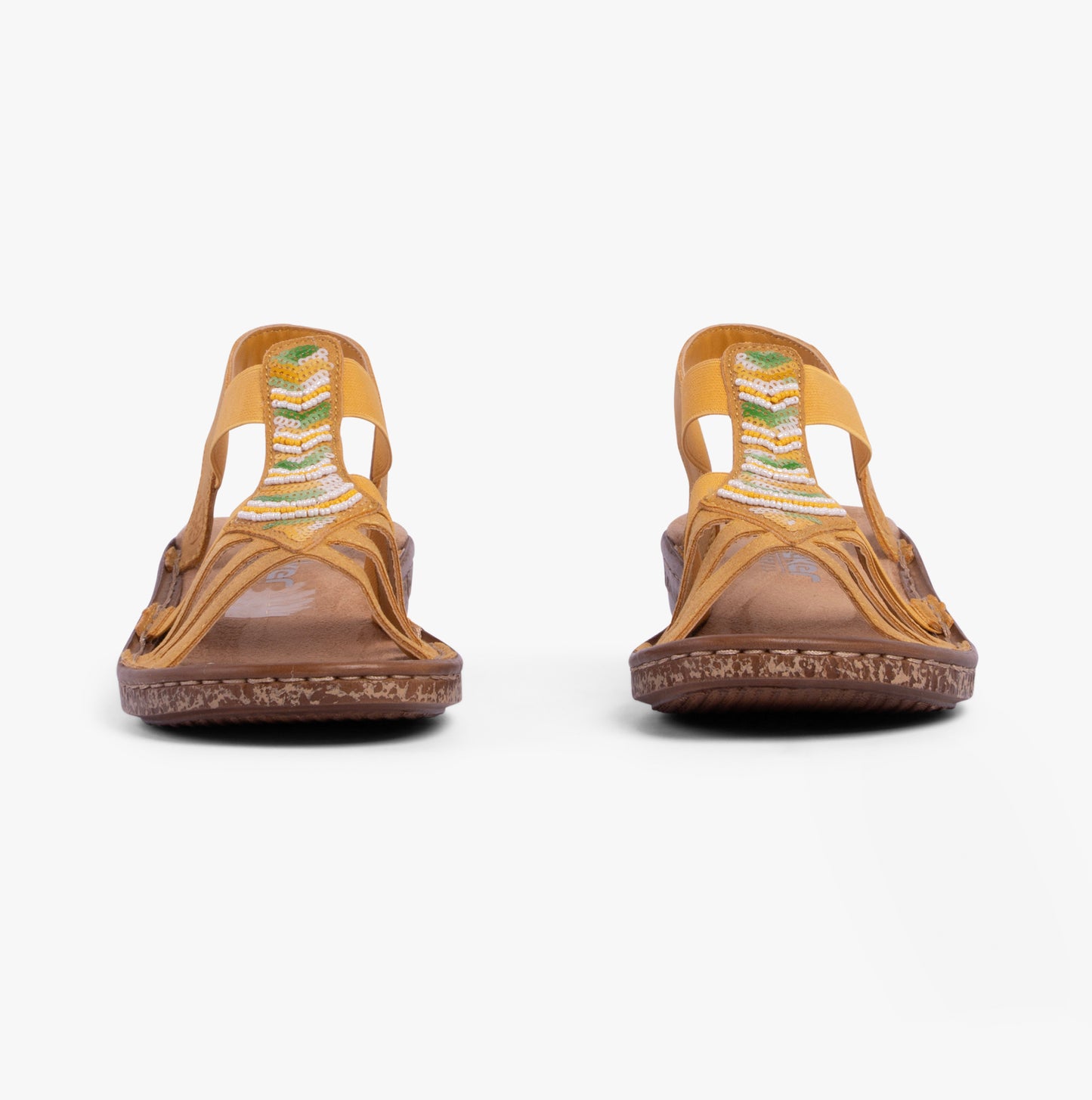 62808-68 Womens Sandals Yellow