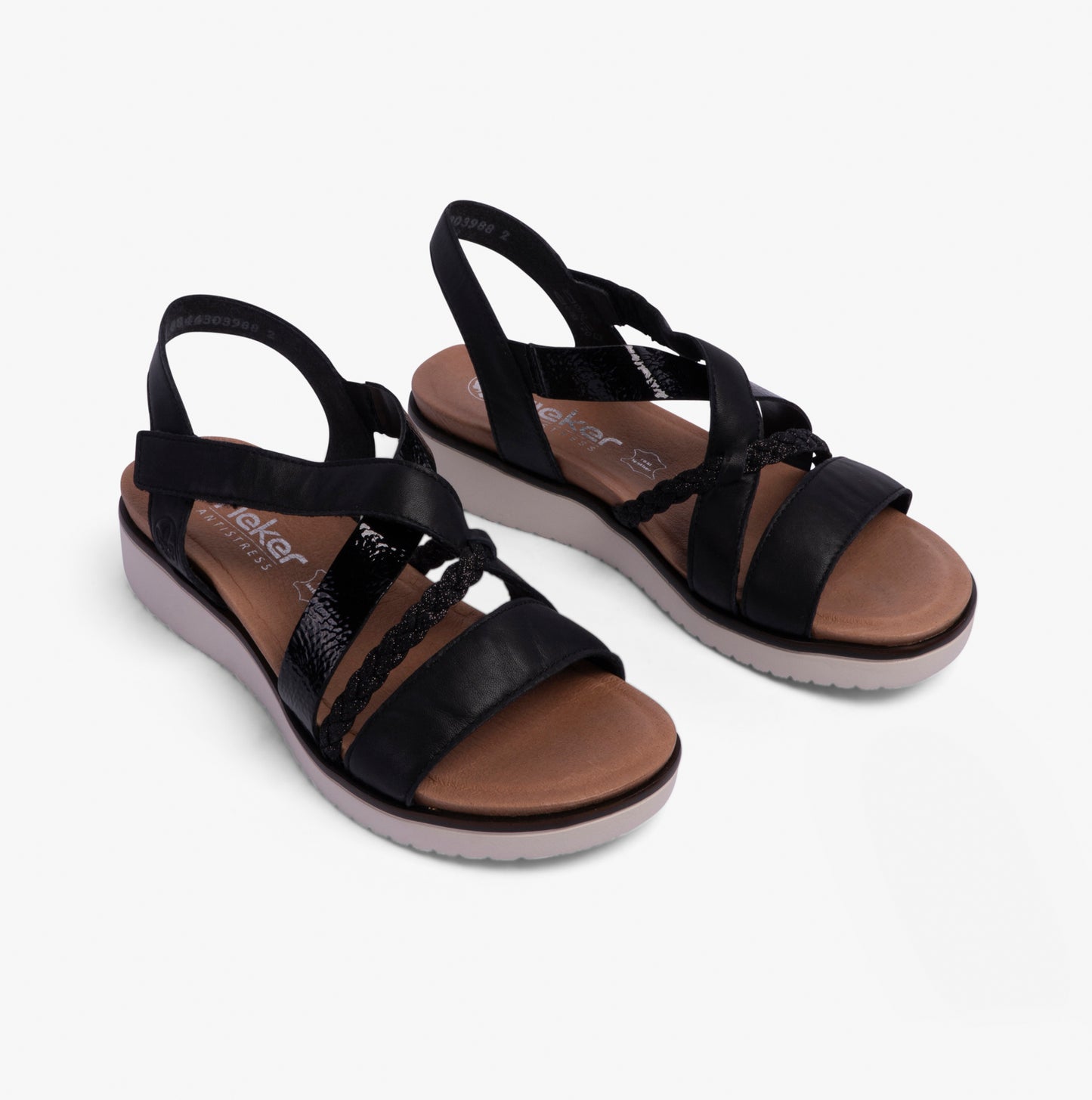V3773-00 Womens Sandals Black