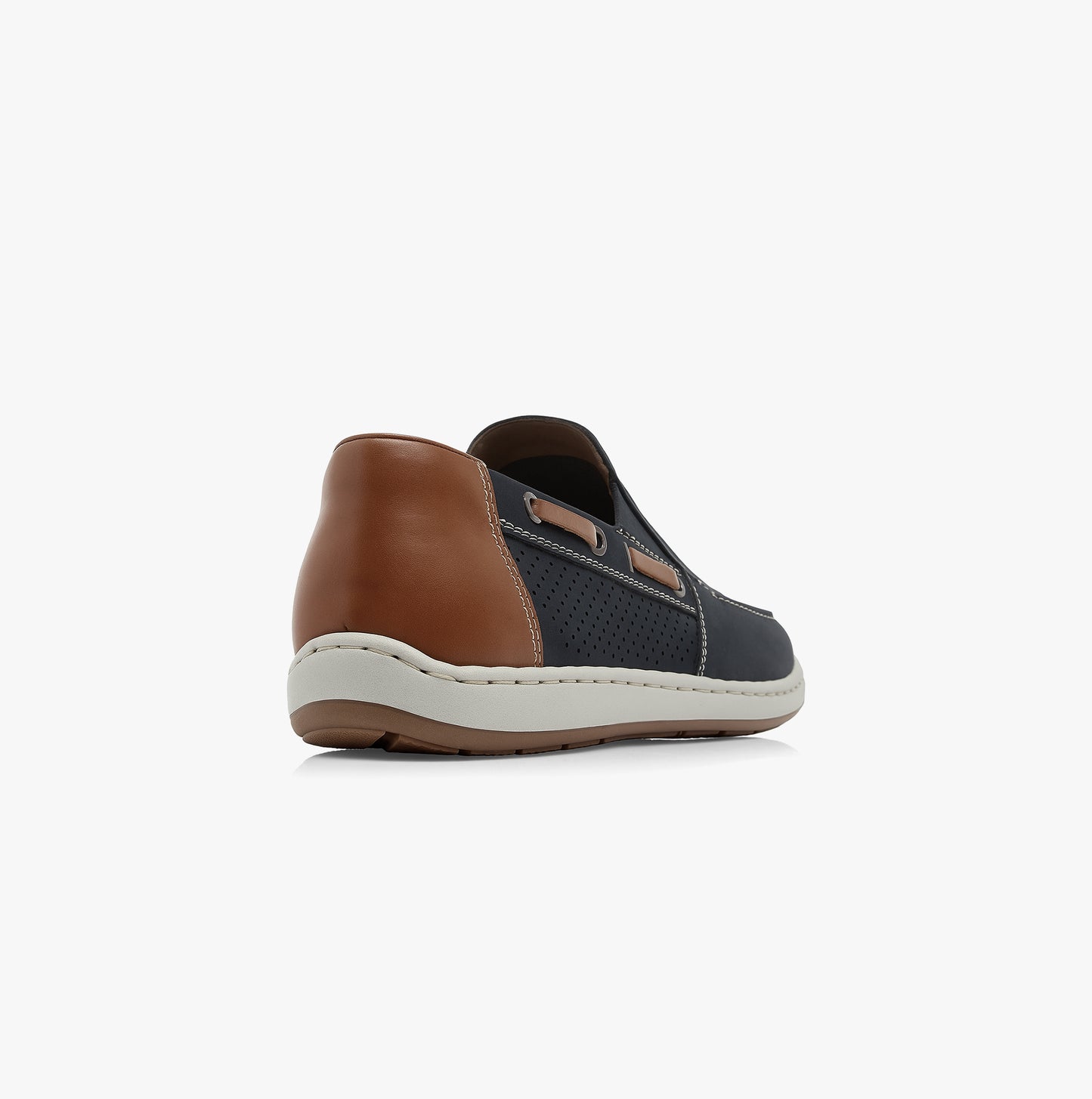 Rieker 08866 Mens Boat & Deck Shoes Blue